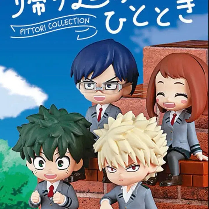 [BUNJANG] My Hero Academia Rement Figure Set (4 Types) / 히로아카 나히아 리멘트 피규어 (4종)