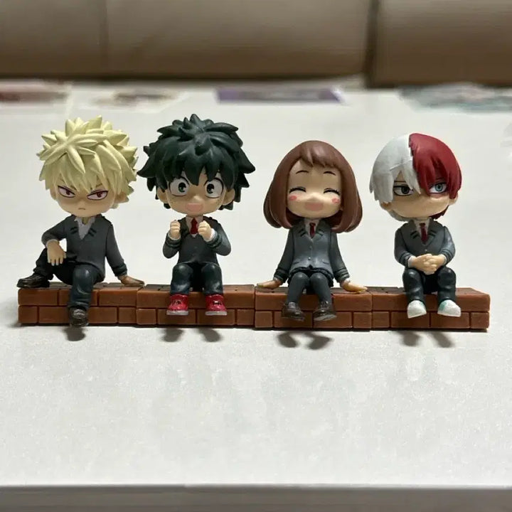 [BUNJANG] My Hero Academia Rement Figure Set (4 Types) / 히로아카 나히아 리멘트 피규어 (4종)