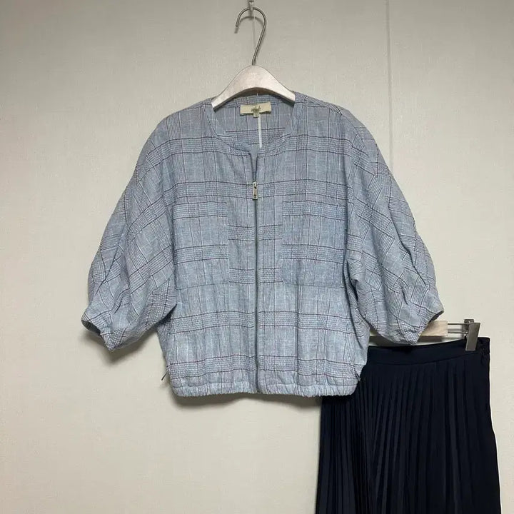 [BUNJANG] A.T.E Cotton Linen Dolman Blouson / 아떼 코튼 린넨 돌먼 블루종