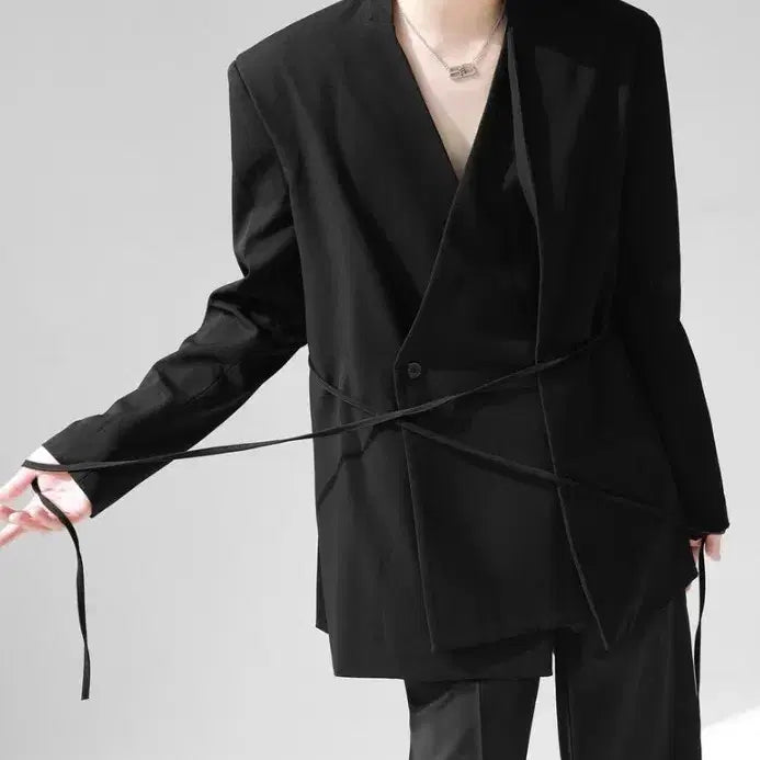 [BUNJANG] Unisex Modern Hanbok Durumagi Jacket / 한복 정장 두루마기 개량 자켓 남녀공용(미착용 새상품)