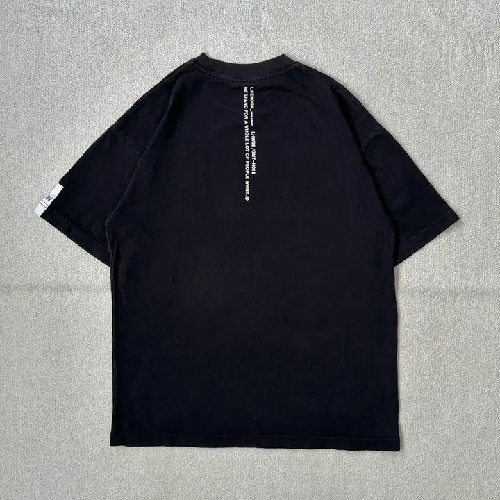 [BUNJANG] Life Work Silicone Radoc Wappen Short Sleeve T-Shirt / 라이프워크 실리콘 라독와펜 반팔티셔츠