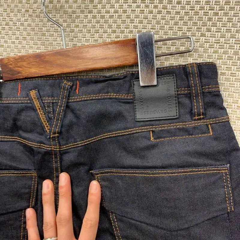 [BUNJANG] Guess Raw Denim Jeans (28 inch) / 게스 생지 데님 청바지 28인치 D00633