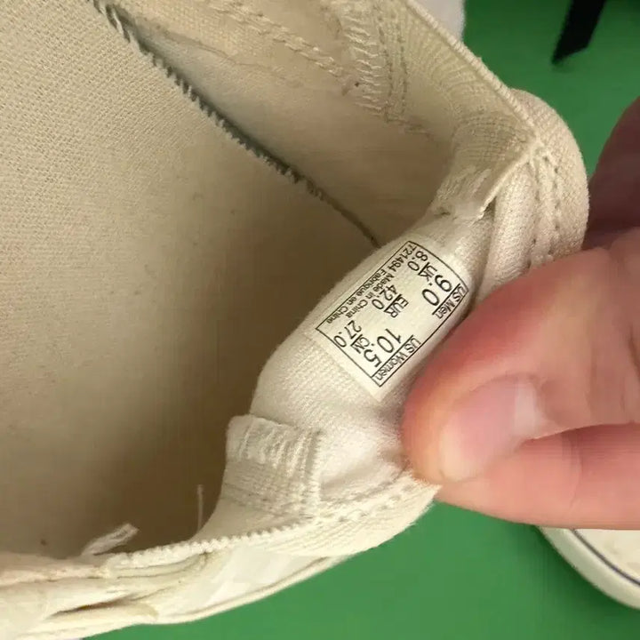 [BUNJANG] Vans Slip-On White Checkerboard Sneakers / 반스 vans 슬립온 270 화이트 채커보드