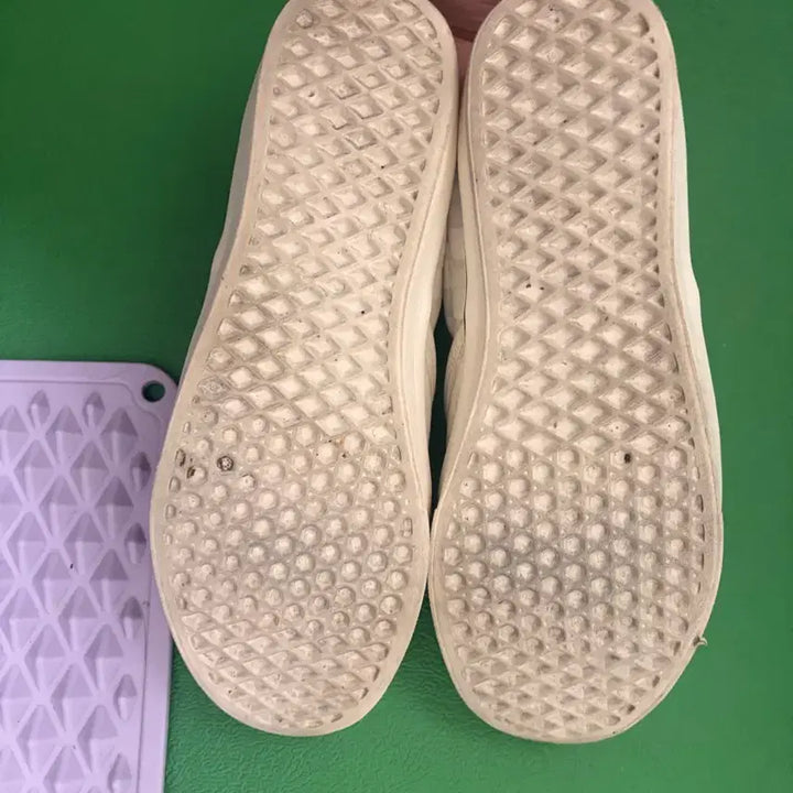[BUNJANG] Vans Slip-On White Checkerboard Sneakers / 반스 vans 슬립온 270 화이트 채커보드