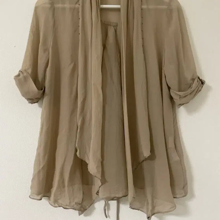 [BUNJANG] GRACE CONTINENTAL diagram Silk Beaded Cardigan / 파티룩유명브랜드)일본 GRACE CONTINENTAL diagram라인