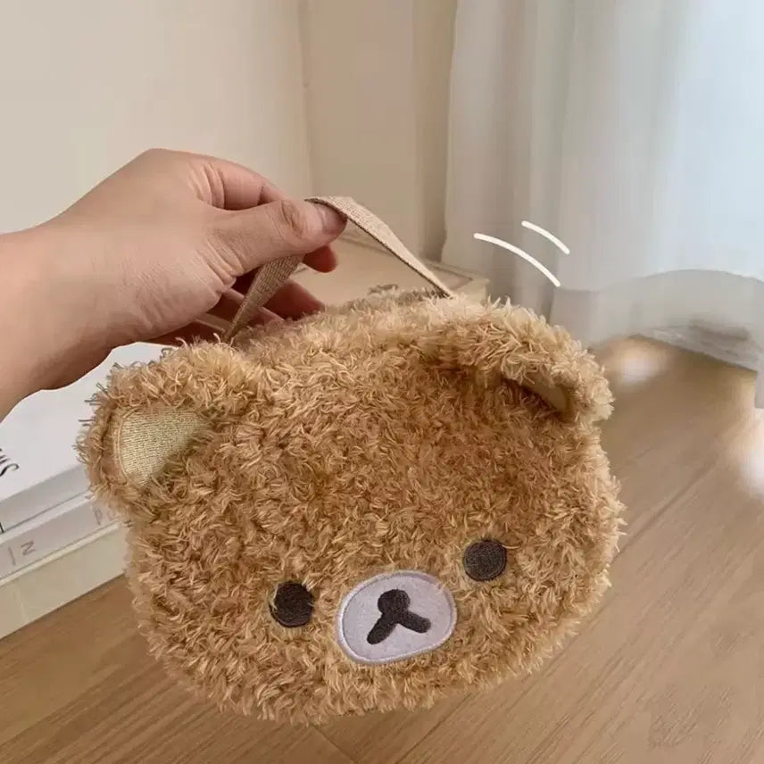 [BUNJANG] Bear Pouch Makeup Bag / 곰돌이 파우치 메이크업 가방