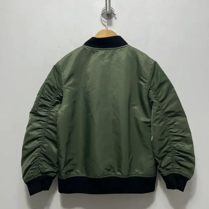 [BUNJANG] Black Yak Kids A-2 Flight Jumper Olive 120 Size / 블랙야크 항공점퍼 올리브색상 키즈 120사이즈