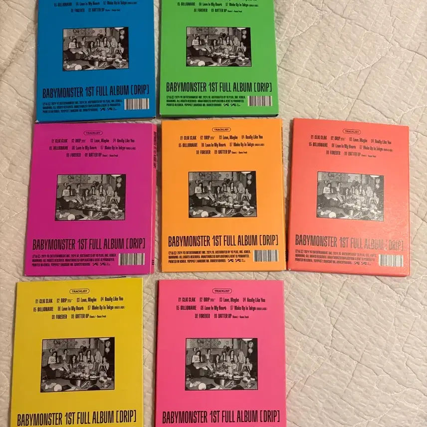 [SOLD OUT] 베이비몬스터 개봉앨범 일괄판매!!