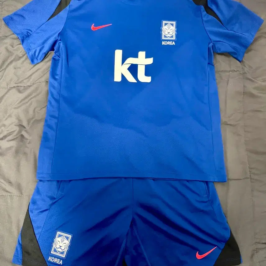 [BUNJANG] Nike National Team Short Sleeve Training Set / 24-26 나이키 국대 반팔 트레이닝 세트