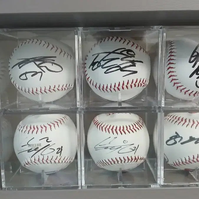 [BUNJANG] Lotte Giants Signed Baseball Set / 롯데 자이언츠 싸인볼 판매