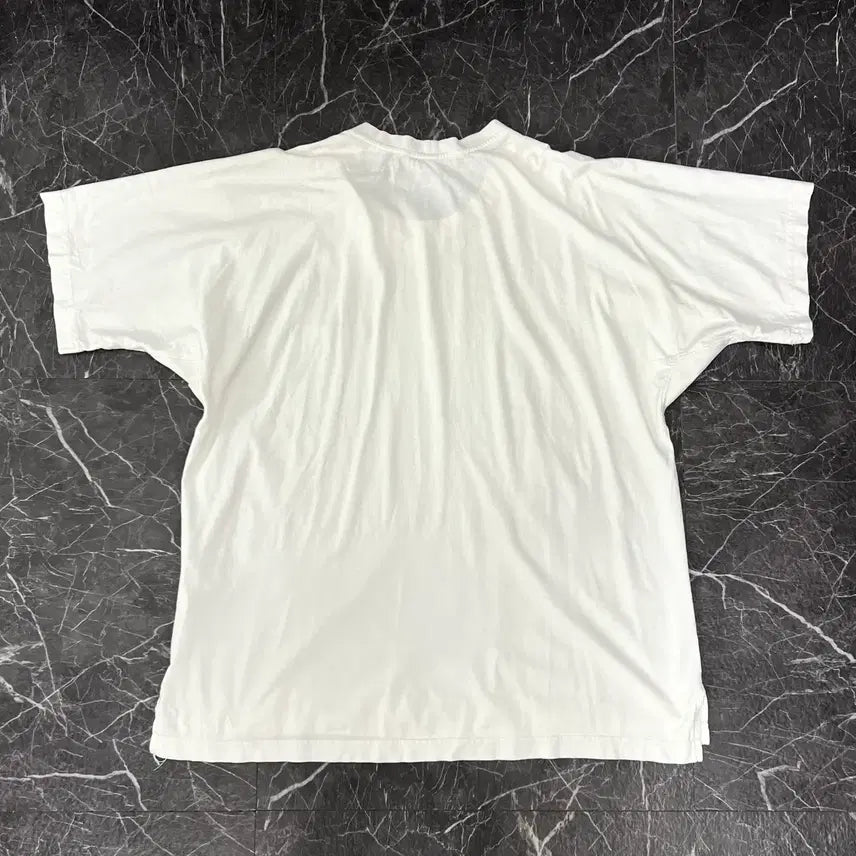 [BUNJANG] Y-3 Logo Oversized T-Shirt White / Y-3 로고 오버사이즈 반팔 화이트