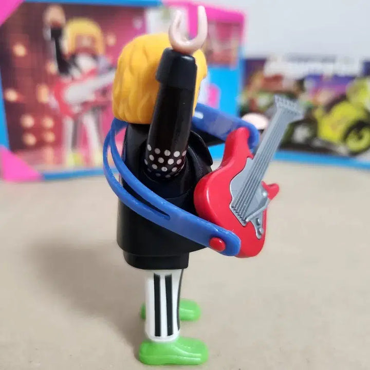[BUNJANG] Playmobil 4512 Rock Guitarist Figure (Opened) / 플레이모빌 4512 락! 기타리스트 개봉상품 피규어 판매