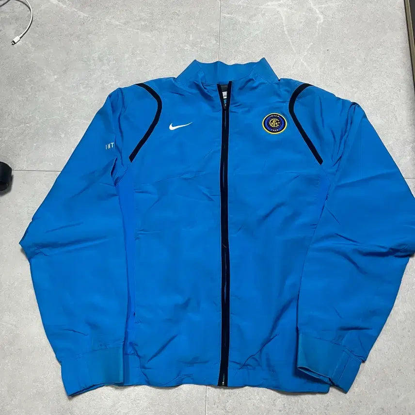[BUNJANG] Nike Inter Milan Track Top Windbreaker (2000s) / [실측M] 00s 나이키 인터밀란 트랙탑 바람막이