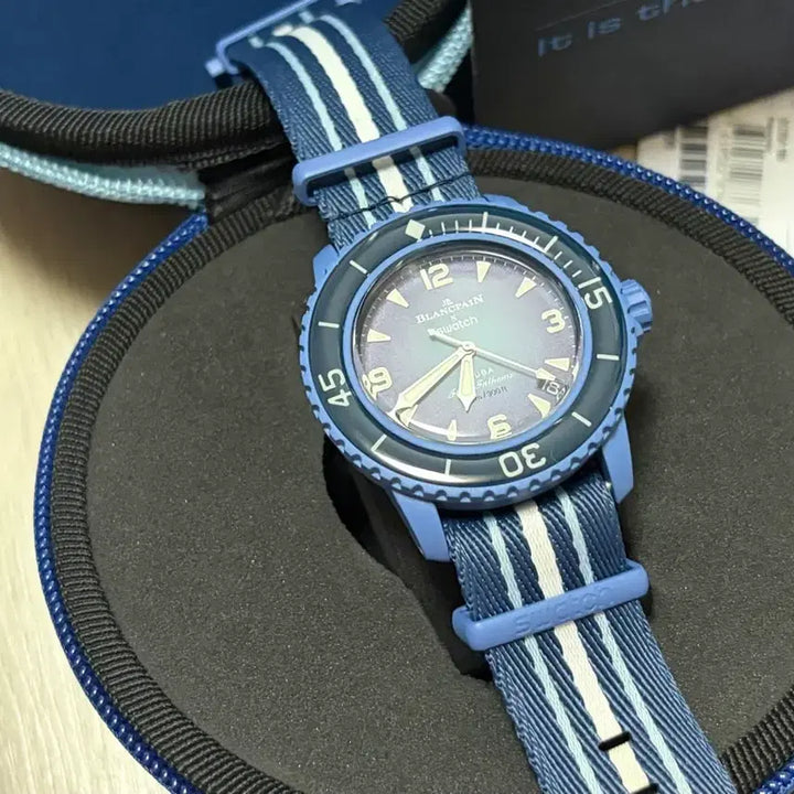 [BUNJANG] Swatch x Blancpain Fifty Fathoms Atlantic Ocean / 스와치x블랑팡 피프티패덤스 아틀란틱 오션