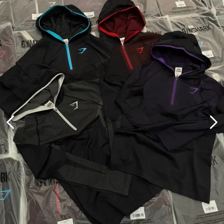 [BUNJANG] Gymshark Onyx 5.0 Red Hoodie (Size S) / 짐샤크 오닉스 5.0 레드 후드 s사이즈 새상품
