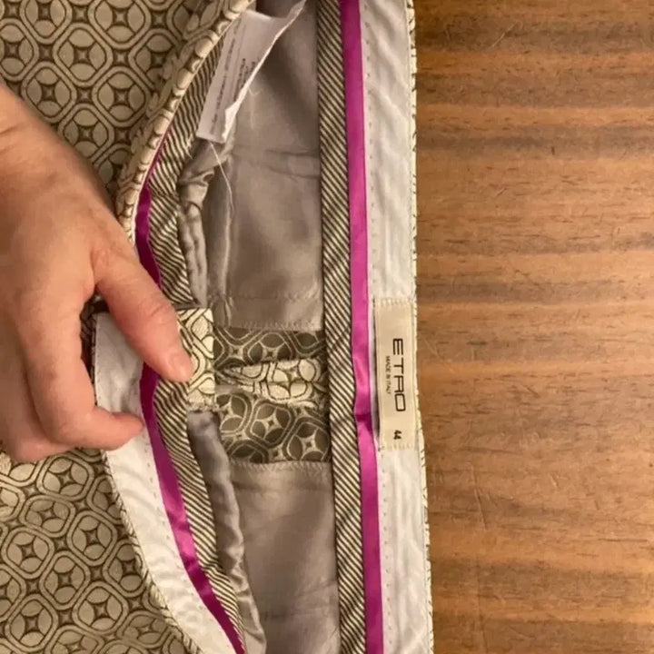 [BUNJANG] Etro Genuine Patterned Slacks Pants / 에뜨로 정품바지