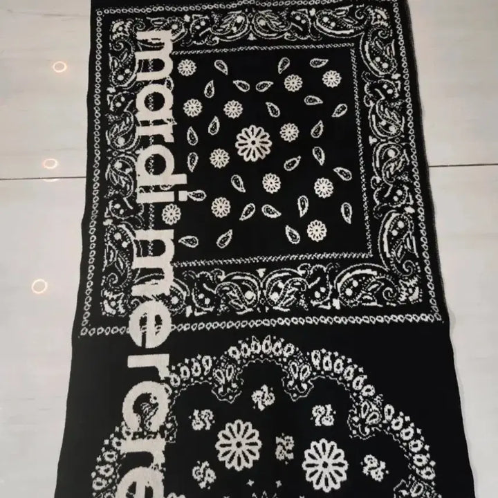 [BUNJANG] Mardi Mercredi Paisley Shawl Scarf / 정품  마르디 메크르디 페이즐리   숄 목도리
