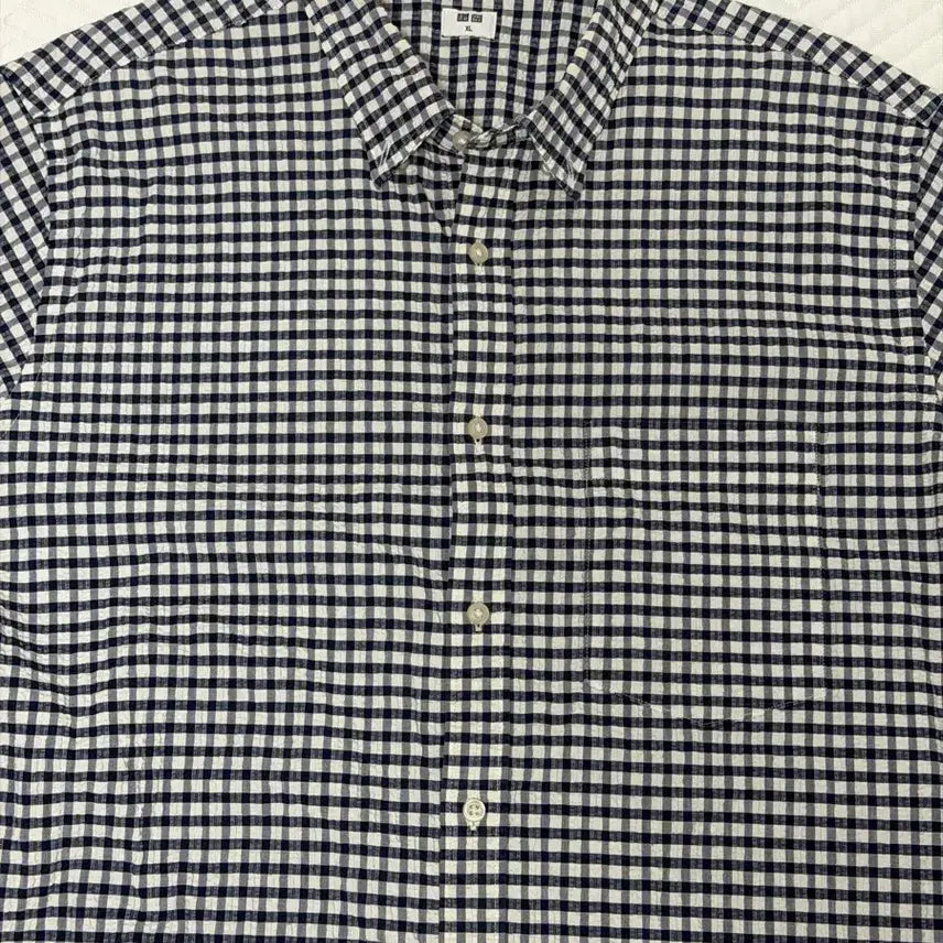[BUNJANG] Uniqlo Gingham Check Shirt XL / 유니클로 깅엄 체크 셔츠