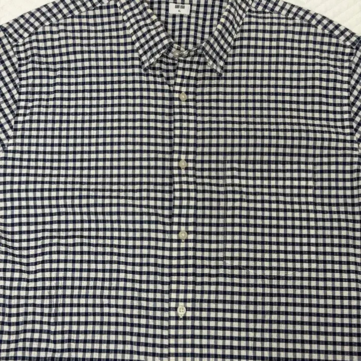 [BUNJANG] Uniqlo Gingham Check Shirt XL / 유니클로 깅엄 체크 셔츠