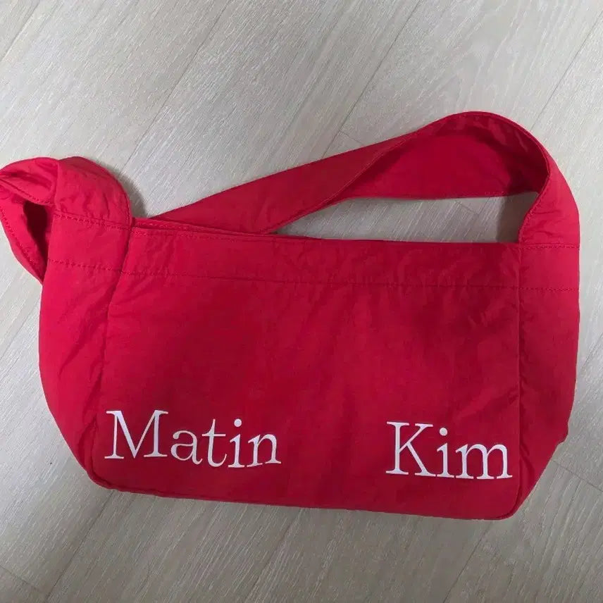 [BUNJANG] Matinkim Red Shoulder Bag / 마뗑킴 숄더백 레드