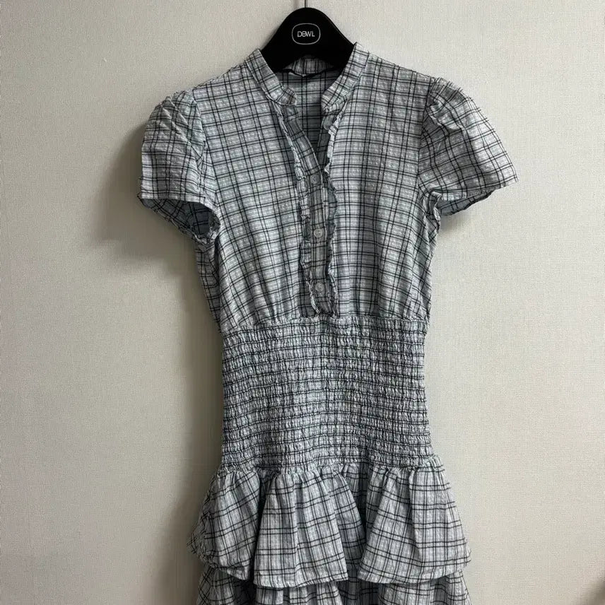 [BUNJANG] Zara Checked Mini Dress XS / 자라 체크 미니 원피스 XS
