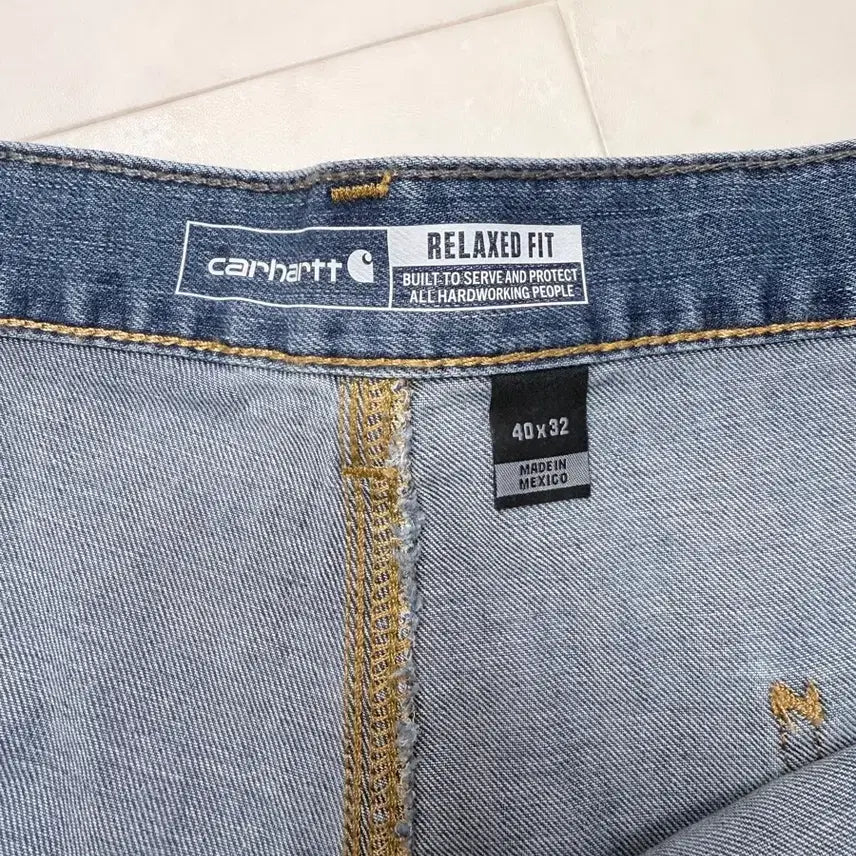 [BUNJANG] Carhartt WIP Double Knee Pants 40x32 / (미국 공홈) 칼하트og 더블니 40x32