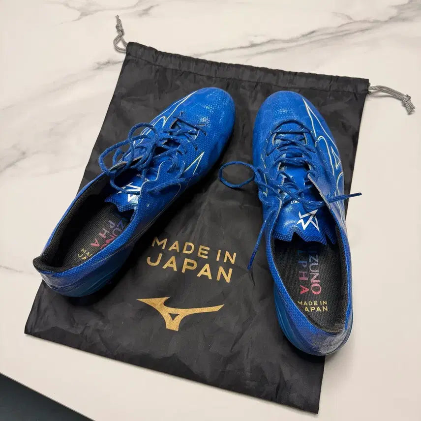 [BUNJANG] Mizuno Alpha Japan FG Football Boots / 285 미즈노 알파 축구화 재팬 일본산