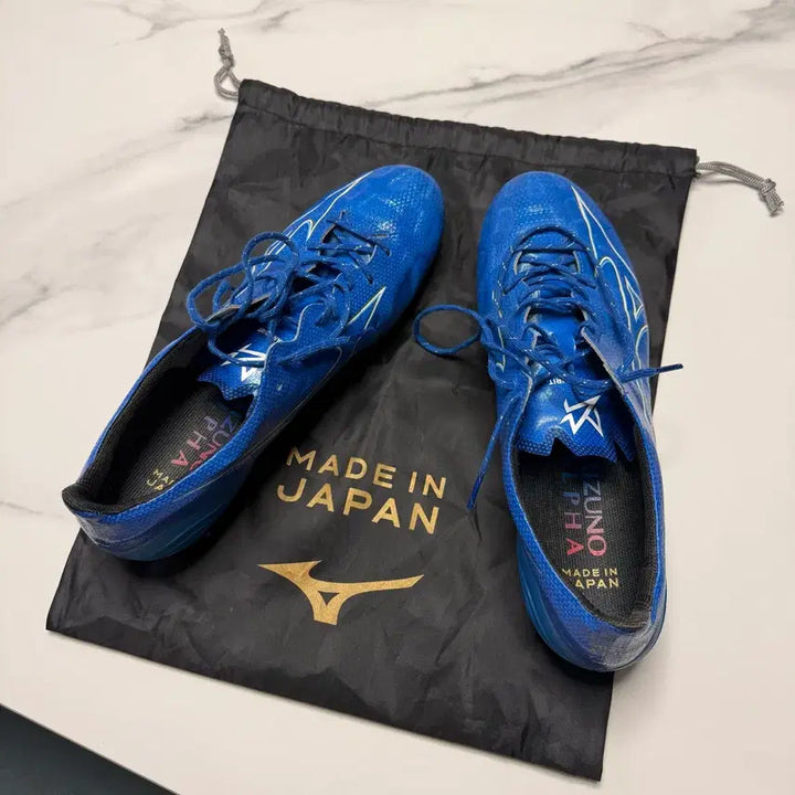[BUNJANG] Mizuno Alpha Japan FG Football Boots / 285 미즈노 알파 축구화 재팬 일본산