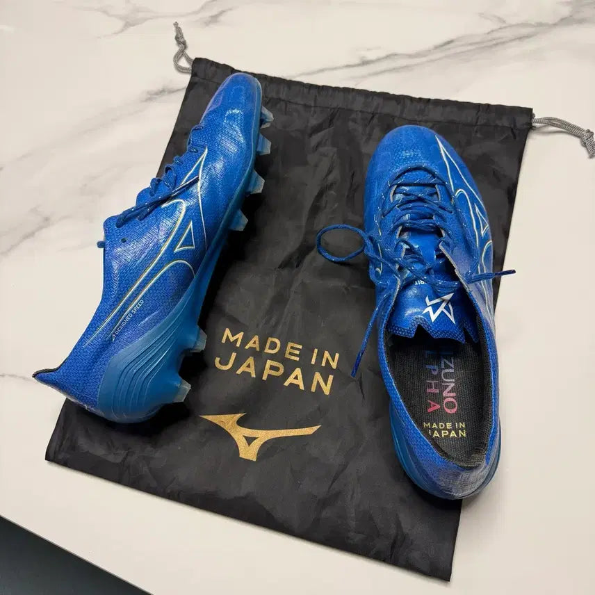 [BUNJANG] Mizuno Alpha Japan FG Football Boots / 285 미즈노 알파 축구화 재팬 일본산