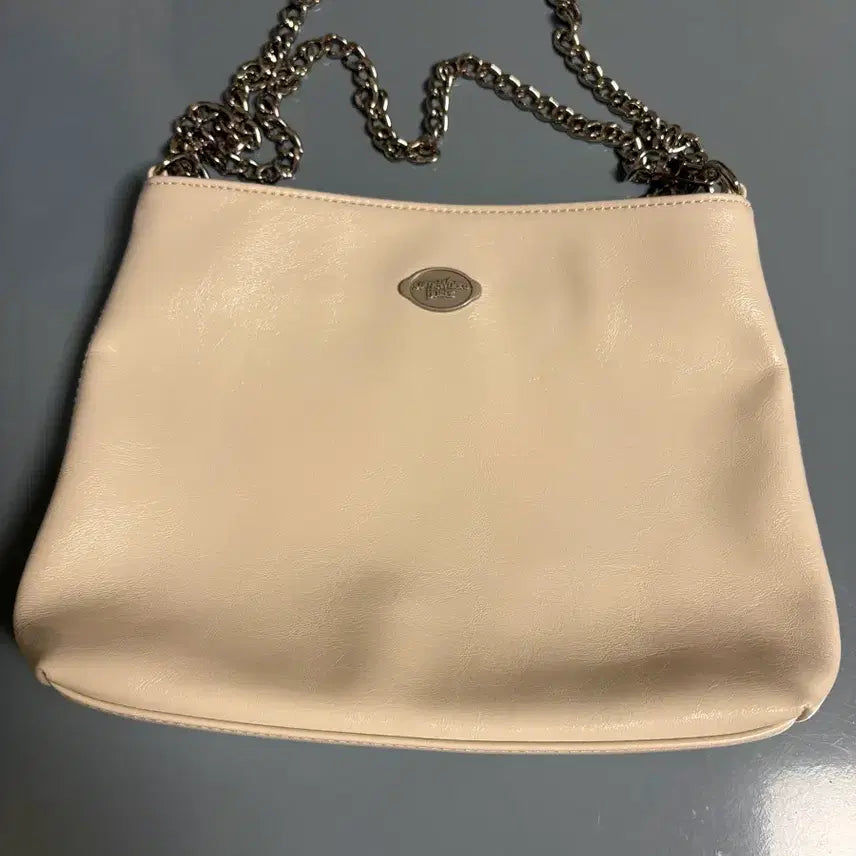 [BUNJANG] Somewhere Better Fle Chain Toast Bag - Cream / 썸웨어버터 fle chain toast bag - cream