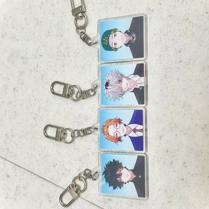 [BUNJANG] Phantom Busters Acrylic Keyring Goods / 팬텀버스터즈 아크릴 키링 굿즈