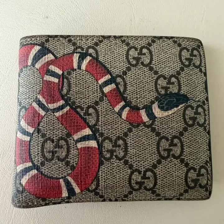 [BUNJANG] Gucci Snake Bifold Wallet / 구찌 스네이크 반지갑
