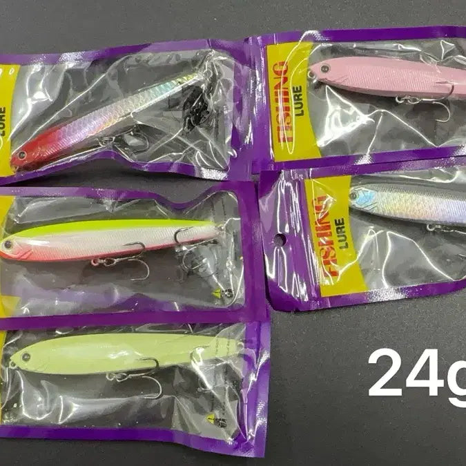 [BUNJANG] Sinking Minnow Fishing Lures Set (5 pcs) / 싱킹미노우