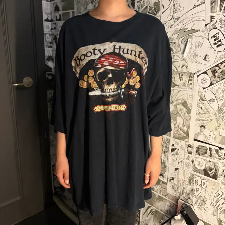 [BUNJANG] Gildan Heavy Cotton T-Shirt Black / 길단 헤비 코튼 블랙 반팔 티셔츠