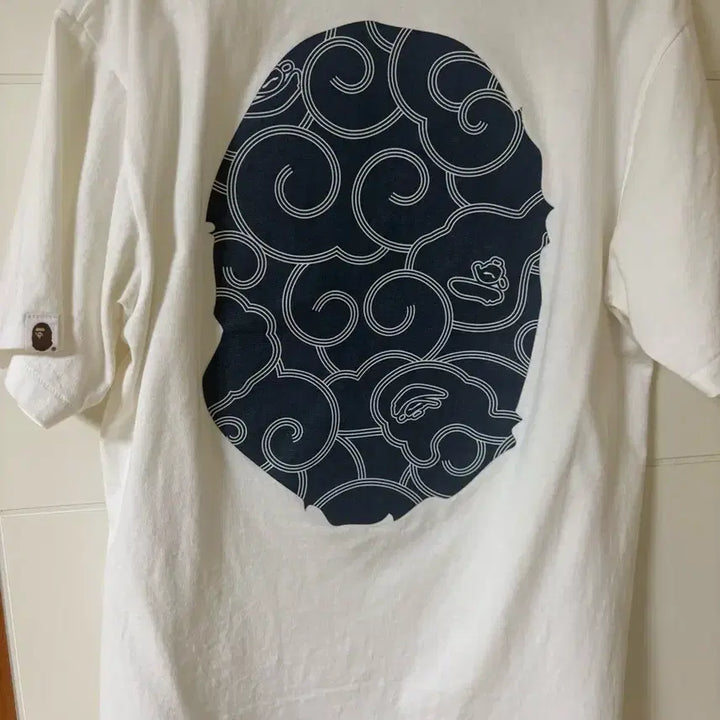 [BUNJANG] BAPE Big Ape White Short Sleeve T-Shirt / 베이프 빅 에이프 흰색 반팔