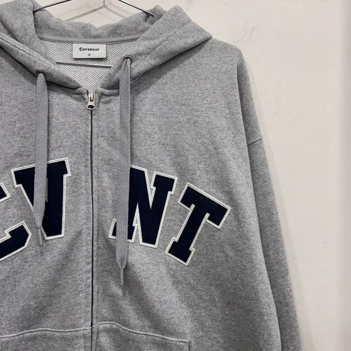 [BUNJANG] Cownerth Big Logo Heavy Cotton Oversized Hooded Zip-Up / 커버낫 빅로고 헤비코튼 오버핏 후드집업