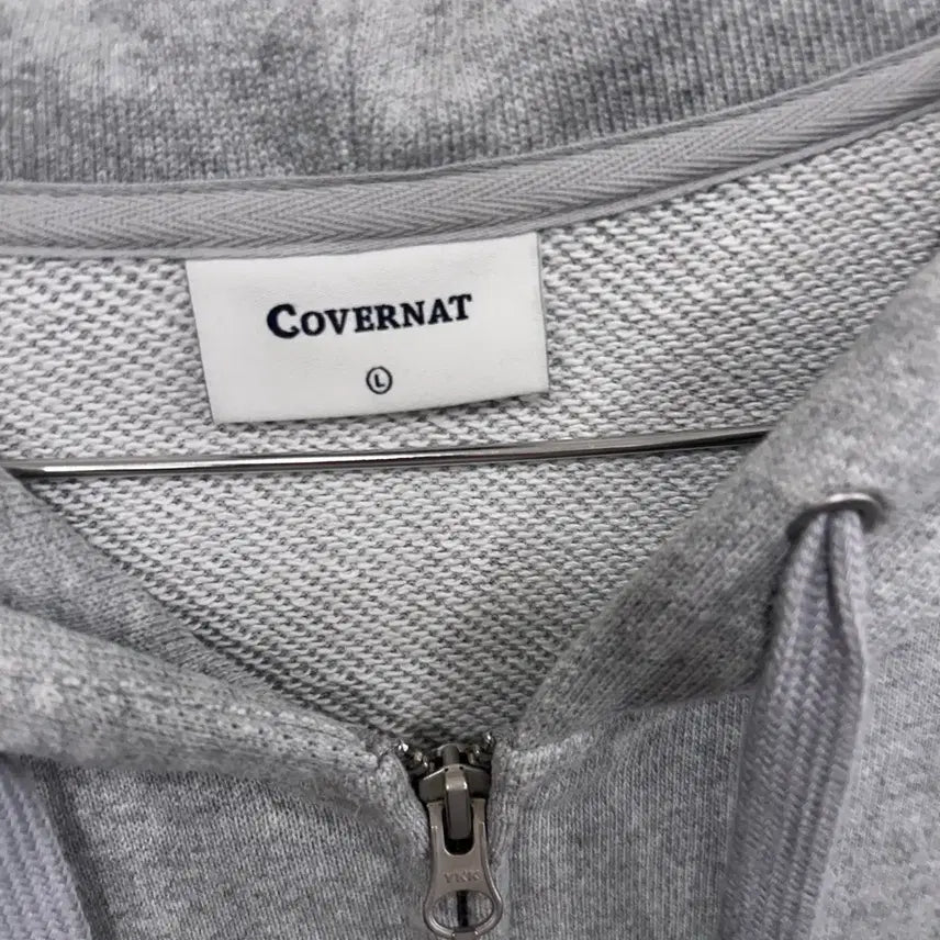 [BUNJANG] Cownerth Big Logo Heavy Cotton Oversized Hooded Zip-Up / 커버낫 빅로고 헤비코튼 오버핏 후드집업