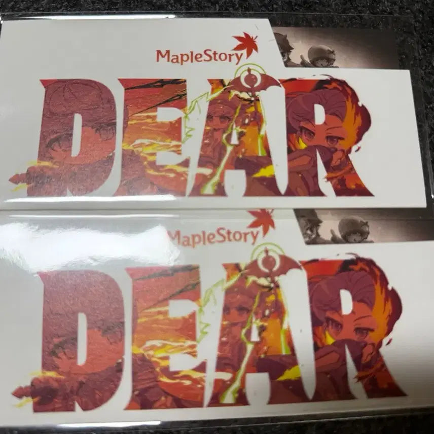 [BUNJANG] MapleStory Dear My Hero Movie 2nd Week Special Ticket / 메이플 디어마이히어로 영화 2주차 특전