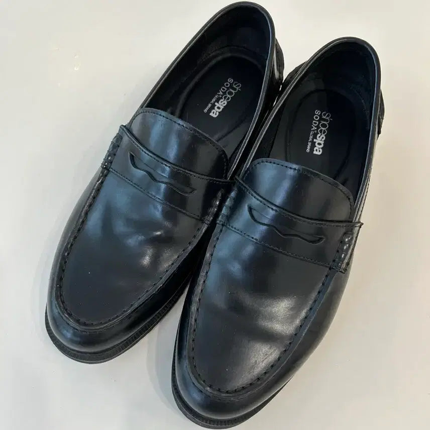 [BUNJANG] SODA Shoes Black Loafers Size 265 / 소다 슈즈 로퍼 블랙 265