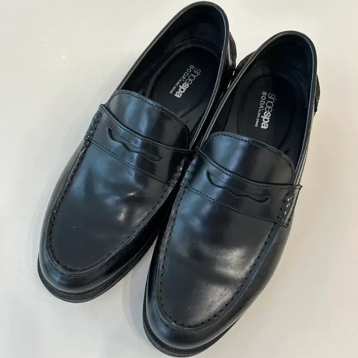 [BUNJANG] SODA Shoes Black Loafers Size 265 / 소다 슈즈 로퍼 블랙 265