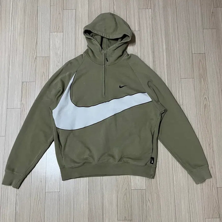 [BUNJANG] Nike Half-Zip Hooded Sweatshirt / 나이키 후드티 나이키 반집업 후드