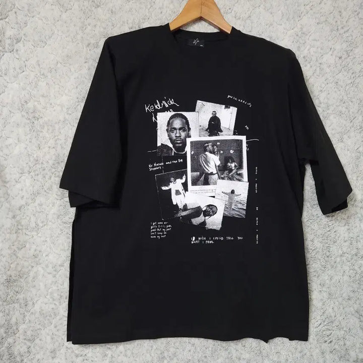 [BUNJANG] Kendrick Lamar Pad T-Shirt / 546B [F] Three Color 켄드릭라마 패드 반팔