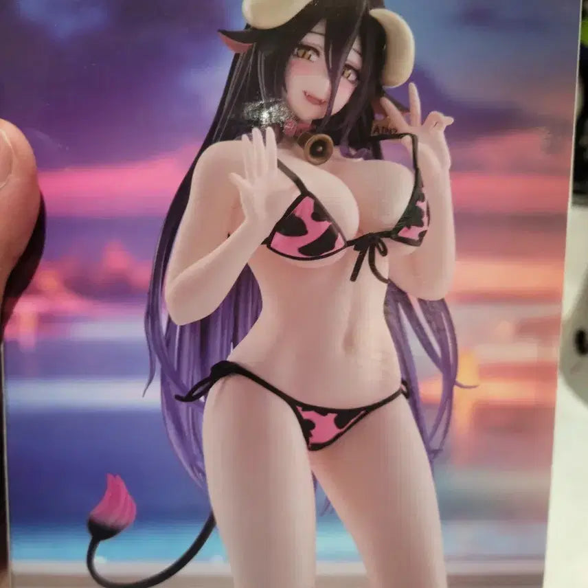 [BUNJANG] Taito Overlord Albedo Desktop Bikini Figure / 오버로드 알베도 타이토 데스크탑 비키니 피규어