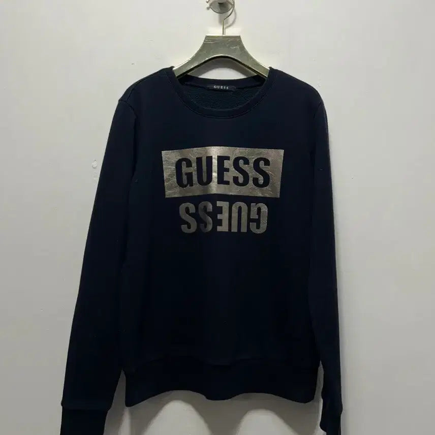[BUNJANG] Guess Navy Sweatshirt S / 게스 맨투맨 네이비 S