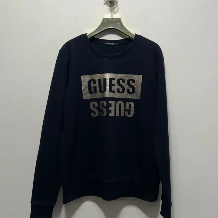 [BUNJANG] Guess Navy Sweatshirt S / 게스 맨투맨 네이비 S