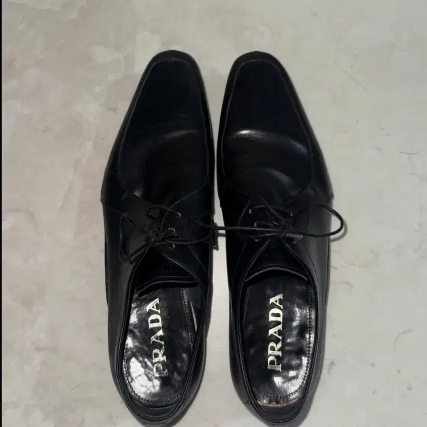 [BUNJANG] Prada Leather Dress Oxford Derby Shoes / 프라다 레더 드레스 옥스퍼드 더비