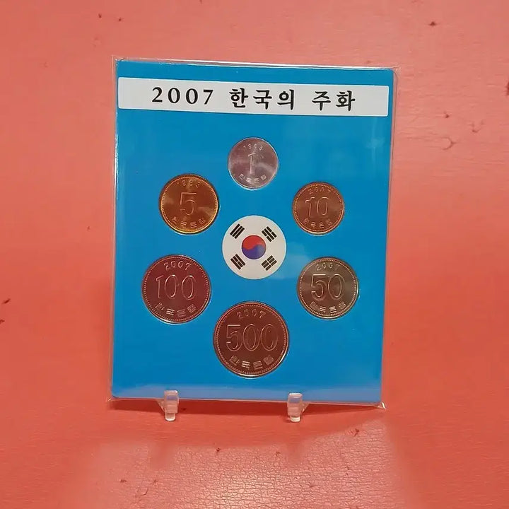 [BUNJANG] 2007 Korean Coin Mint Set (6 Coin Types) / 2007년사제민트세트 한국의주화(6구)