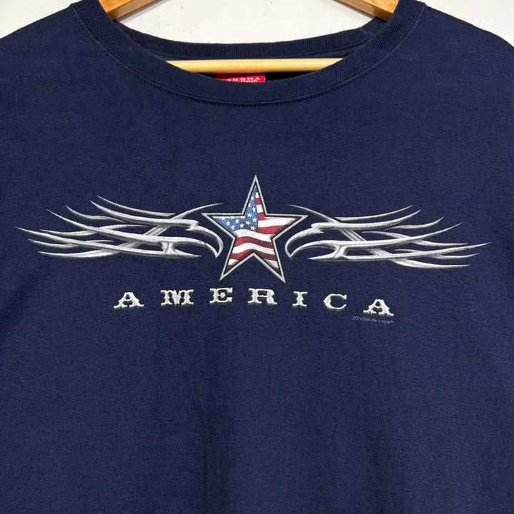 [BUNJANG] Sonoma Navy Half-Sleeve T-Shirt / 소노마 네이비 반팔 티셔츠