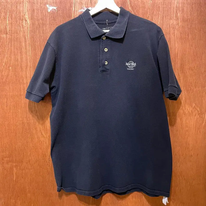 [BUNJANG] Hard Rock Short Sleeve Polo Shirt (XL) / (XL) Hard Rock 하드락 반팔 카라티