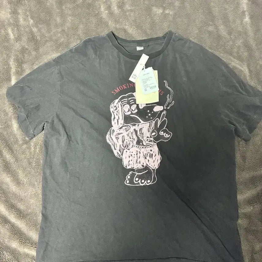 [BUNJANG] Politeu Hank Blue Dog Purple Charcoal Size 4 / 폴리테루 행크 블루독 퍼플 차콜 4사이즈